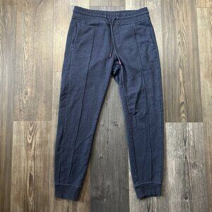 Goodfellow & Co Mens Jogger Sweatpants Small Navy Fleece Tapered Pockets